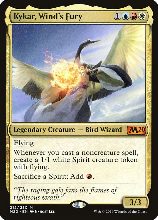 Kykar, Wind's Fury - (Foil): Core Set 2020