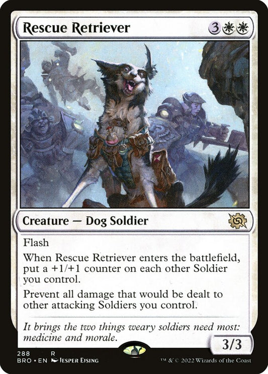 Rescue Retriever - (Foil): The Brothers' War