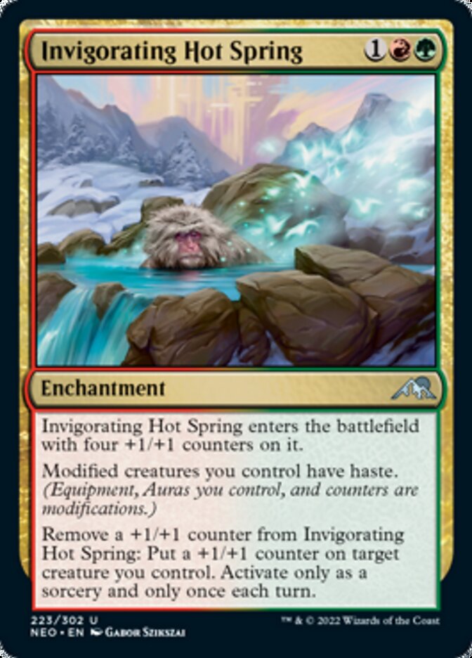 Invigorating Hot Spring - (Foil): Kamigawa: Neon Dynasty