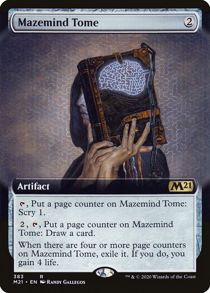 Mazemind Tome (Extended Art): Core Set 2021