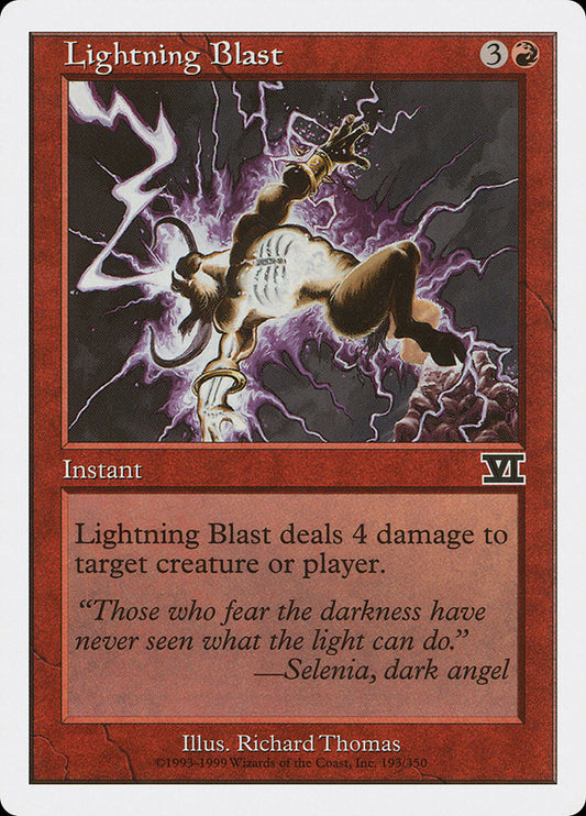 Lightning Blast: Classic Sixth Edition
