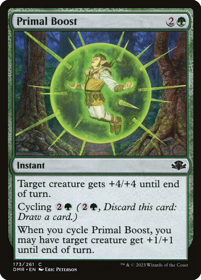 Primal Boost - (Foil): Dominaria Remastered