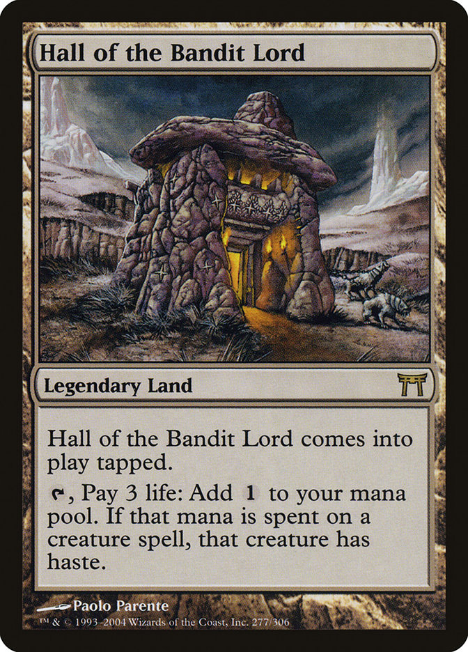 Hall of the Bandit Lord - (Foil): Champions of Kamigawa