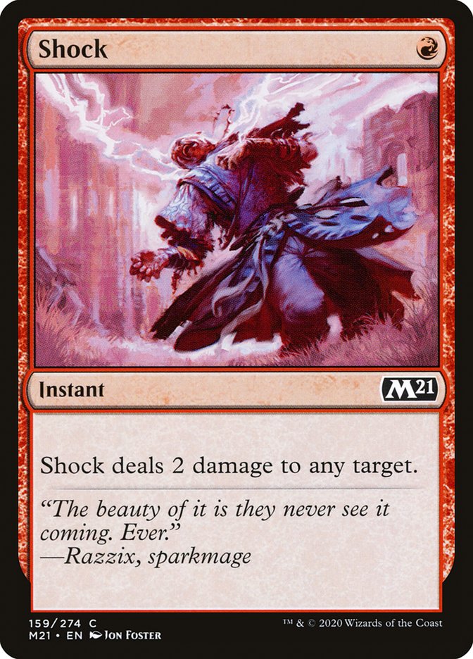 Shock - (Foil): Core Set 2021