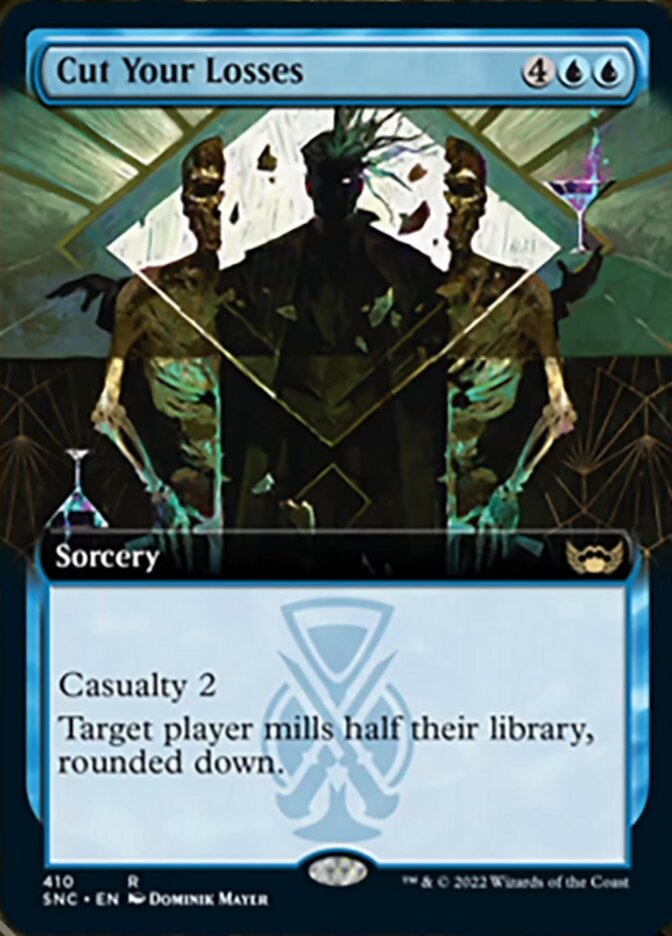 Cut Your Losses (Extended Art) - (Foil): Streets of New Capenna