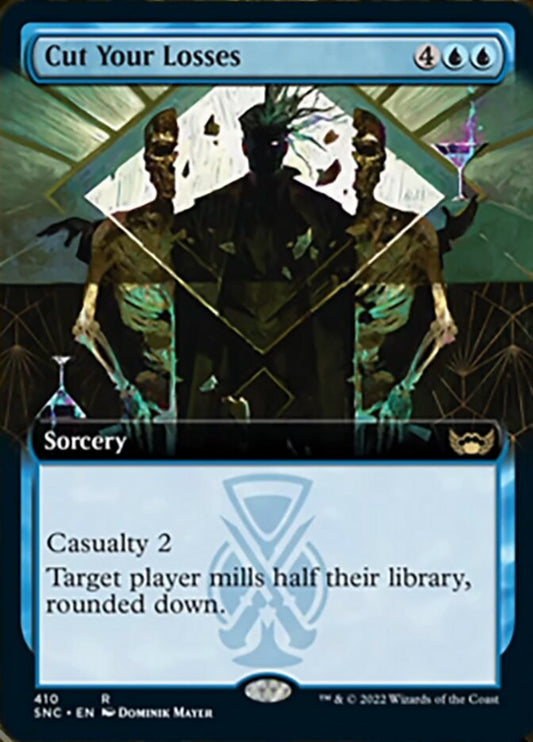 Cut Your Losses (Extended Art) - (Foil): Streets of New Capenna