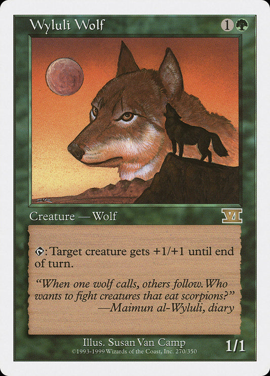 Wyluli Wolf: Classic Sixth Edition