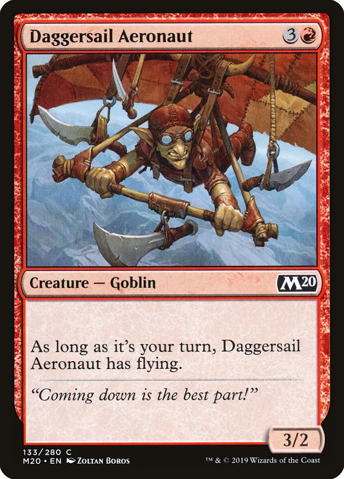 Daggersail Aeronaut - (Foil): Core Set 2020