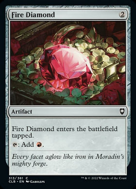 Fire Diamond - (Foil): Commander Legends: Battle for Baldur's Gate