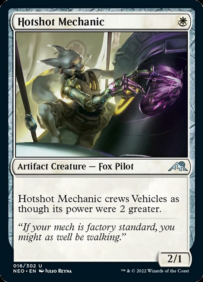 Hotshot Mechanic: Kamigawa: Neon Dynasty