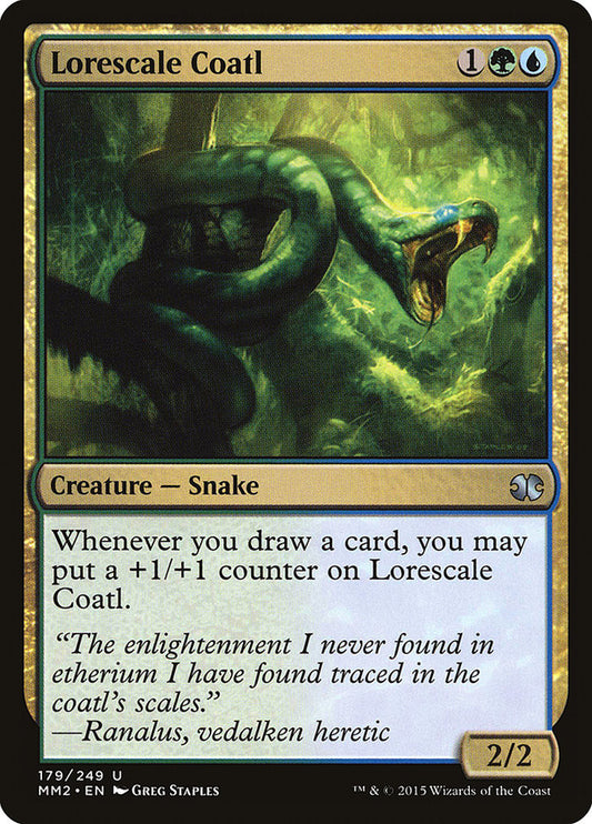 Lorescale Coatl: Modern Masters 2015