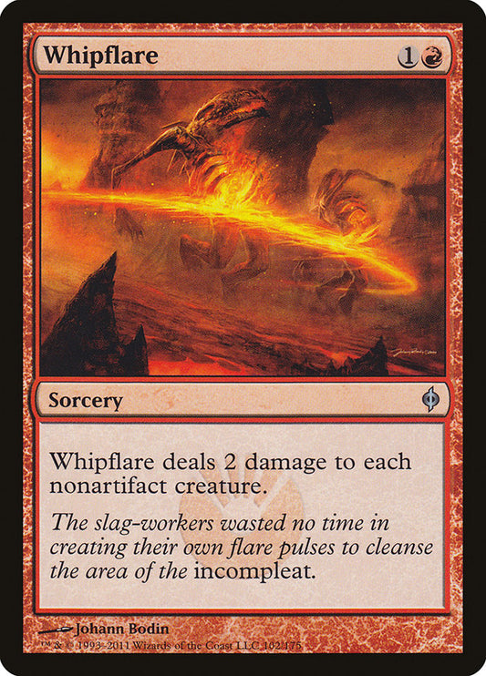 Whipflare - (Foil): New Phyrexia