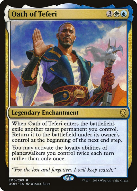 Oath of Teferi - (Foil): Dominaria