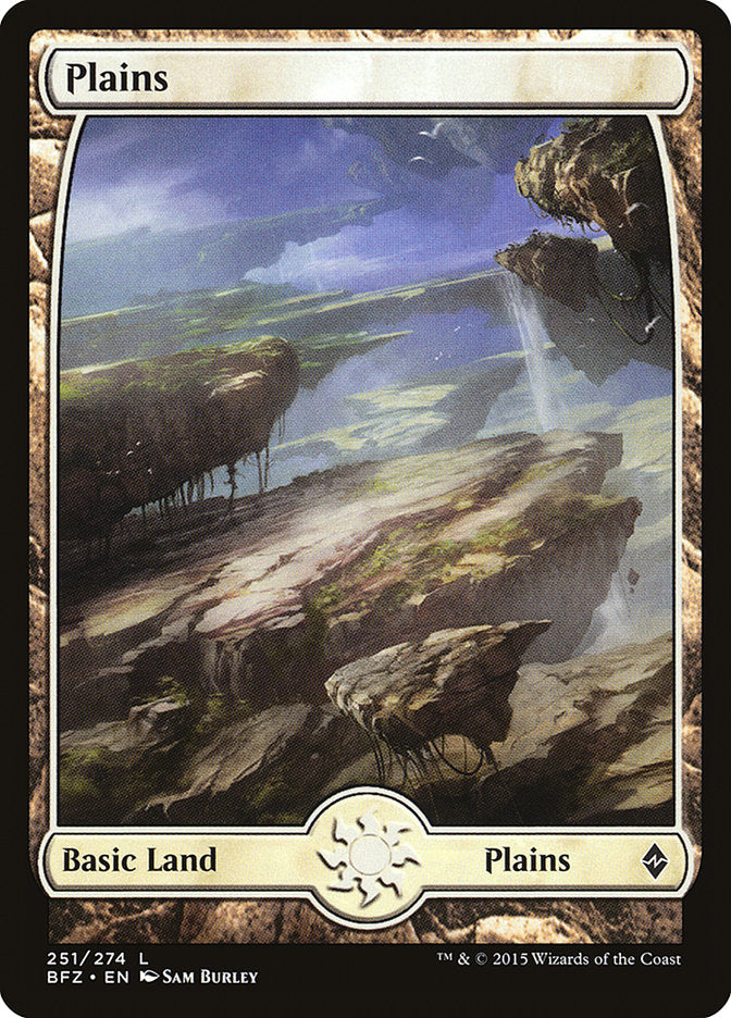 Plains (#251) (Full Art): Battle for Zendikar