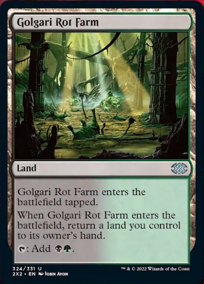 Golgari Rot Farm: Double Masters 2022
