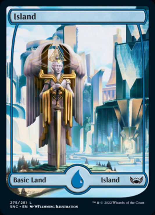 Island (#275) (Full Art): Streets of New Capenna