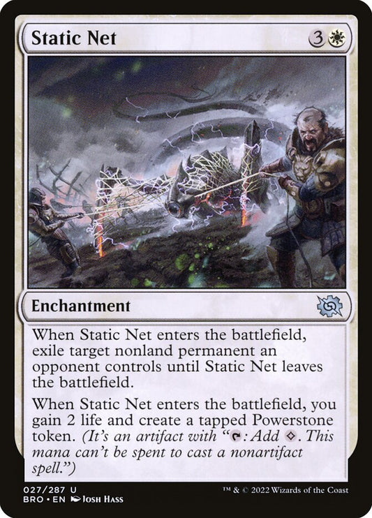 Static Net - (Foil): The Brothers' War