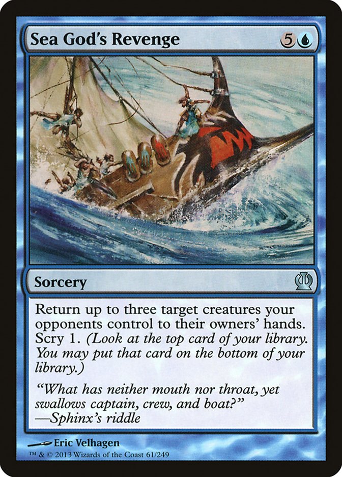 Sea God's Revenge - (Foil): Theros