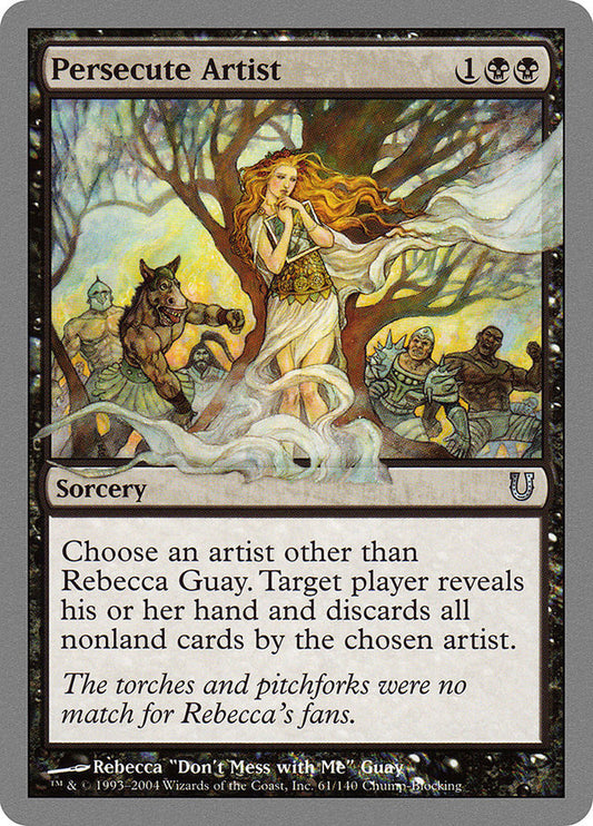 Persecute Artist - (Foil): Unhinged