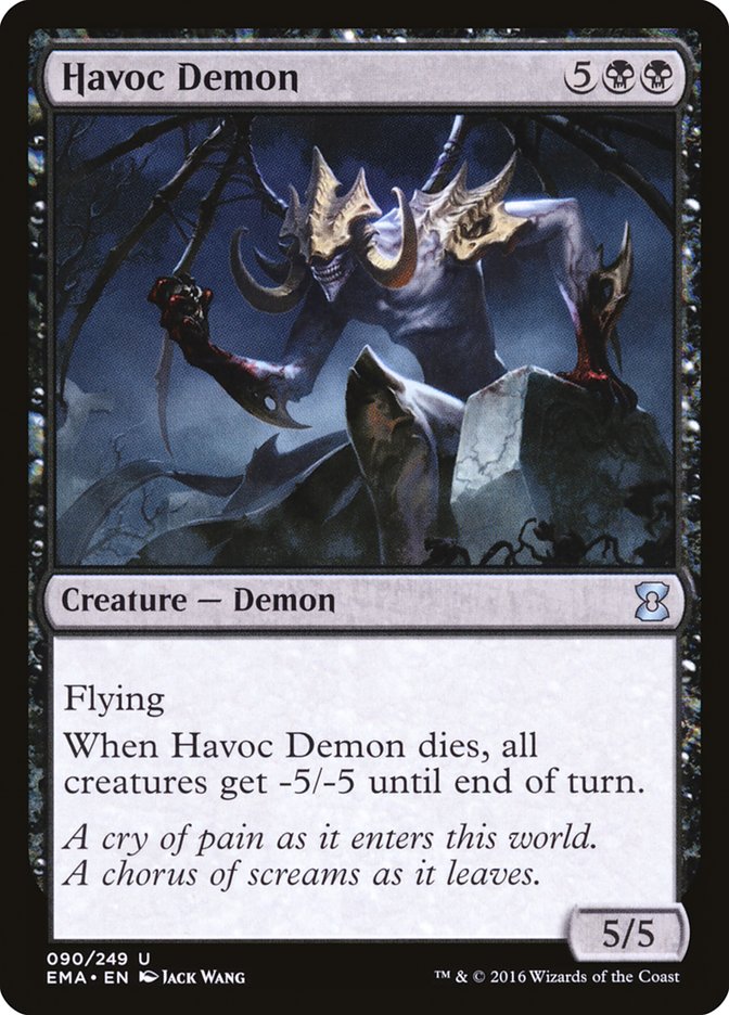 Havoc Demon - (Foil): Eternal Masters