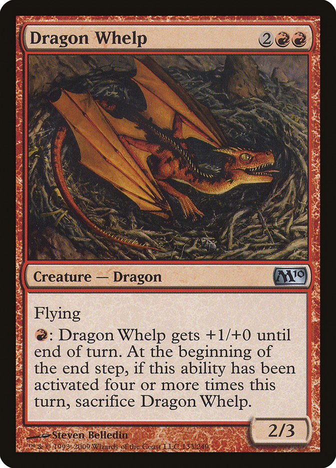 Dragon Whelp - (Foil): Magic 2010