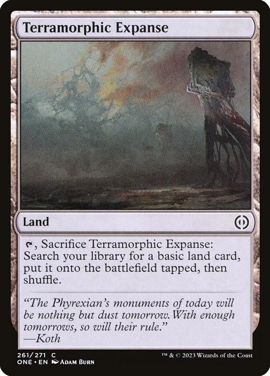 Terramorphic Expanse: Phyrexia: All Will Be One