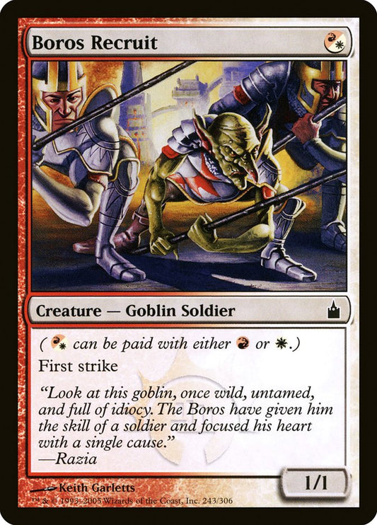 Boros Recruit - (Foil): Ravnica: City of Guilds