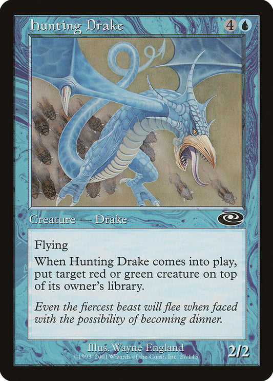 Hunting Drake - (Foil): Planeshift