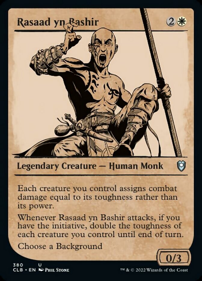 Rasaad yn Bashir (Showcase): Commander Legends: Battle for Baldur's Gate