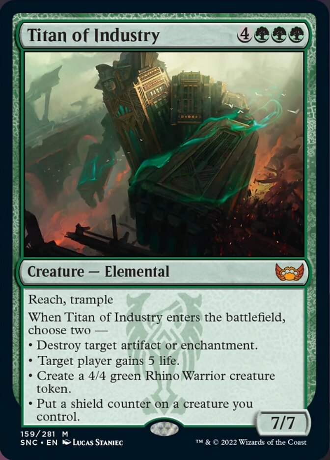 Titan of Industry - (Foil): Streets of New Capenna
