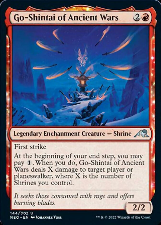 Go-Shintai of Ancient Wars - (Foil): Kamigawa: Neon Dynasty