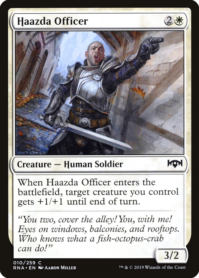 Haazda Officer: Ravnica Allegiance