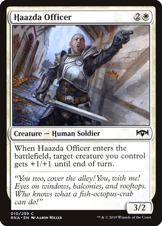 Haazda Officer - (Foil): Ravnica Allegiance