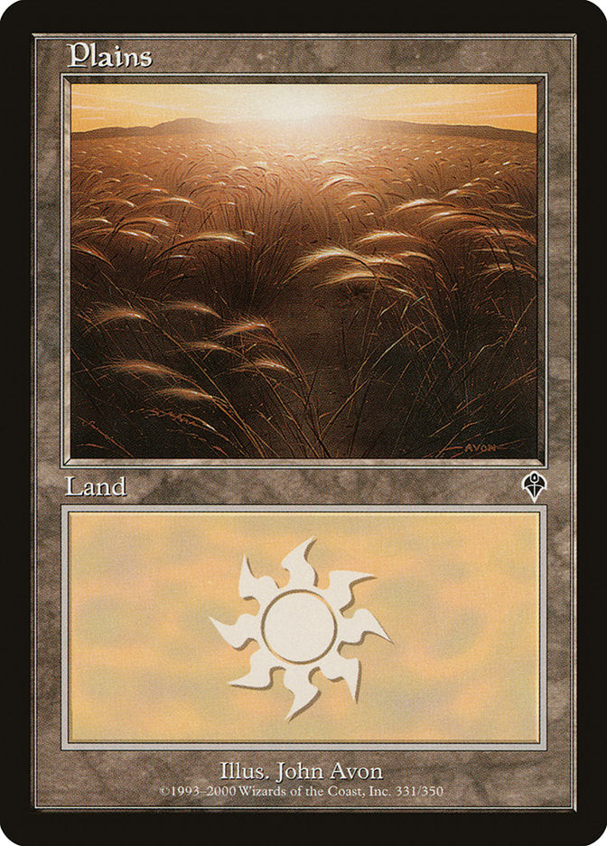 Plains (#331) - (Foil): Invasion
