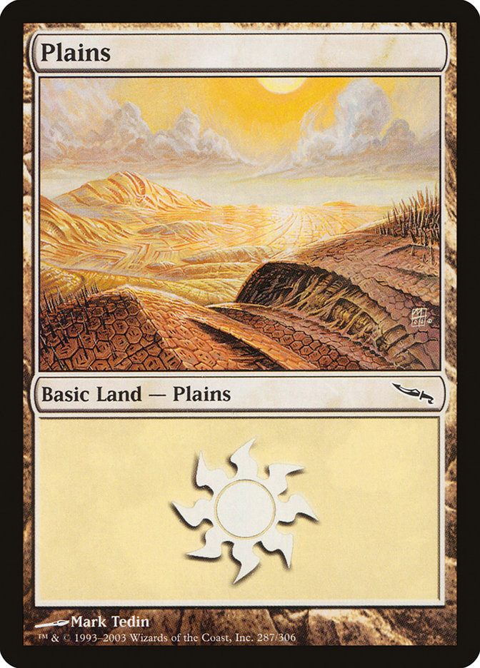 Plains (#287): Mirrodin