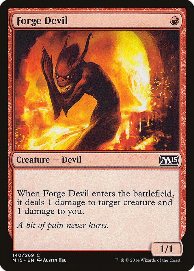 Forge Devil - (Foil): Magic 2015