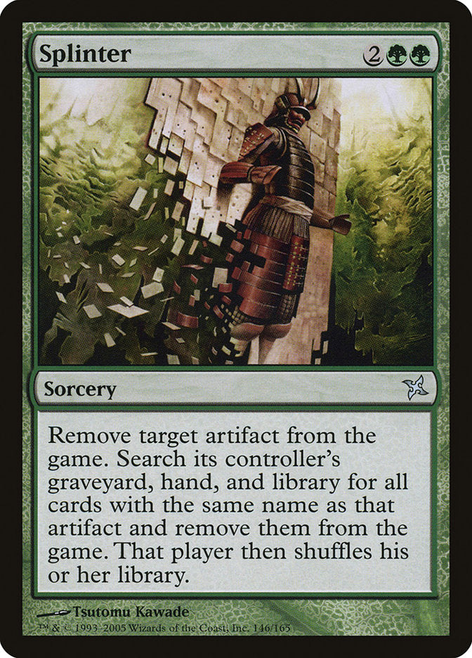Splinter - (Foil): Betrayers of Kamigawa