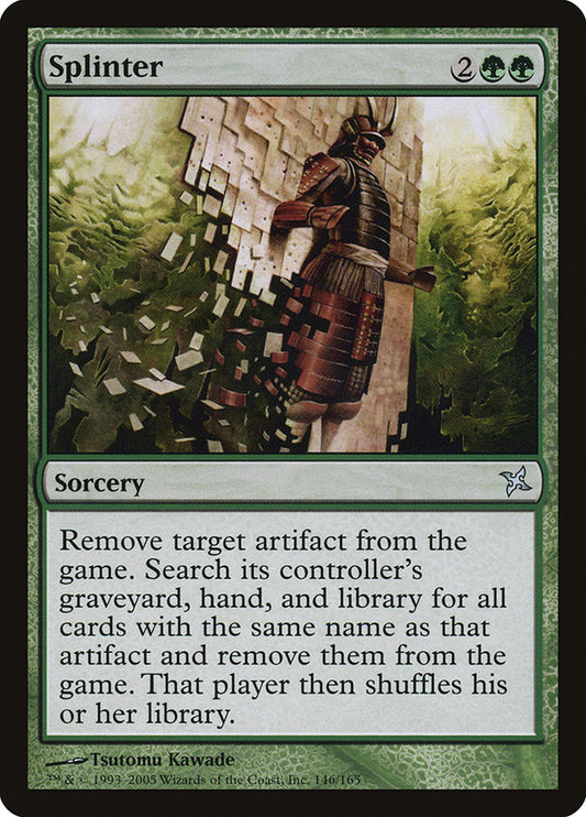 Splinter - (Foil): Betrayers of Kamigawa