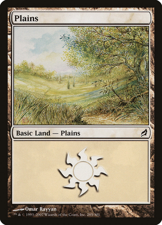 Plains (#285) - (Foil): Lorwyn