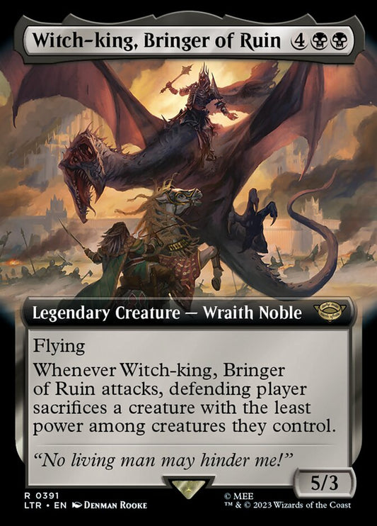 Witch-king, Bringer of Ruin (Extended Art): The Lord of the Rings: Tales of Middle-earth