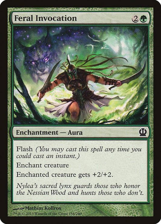 Feral Invocation - (Foil): Theros