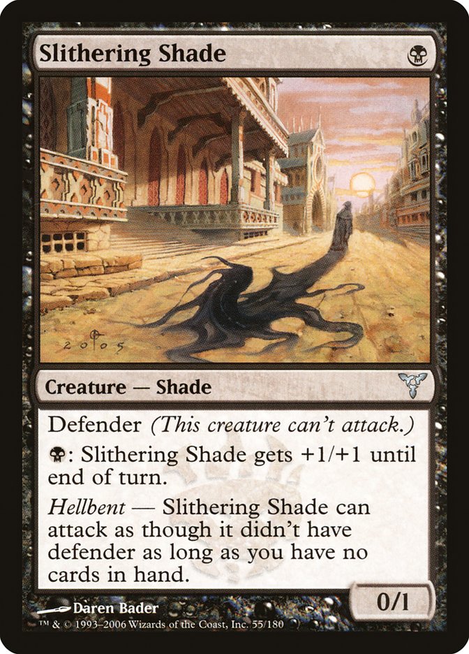 Slithering Shade - (Foil): Dissension