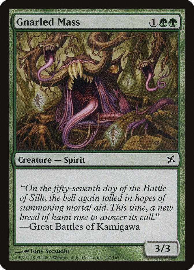 Gnarled Mass - (Foil): Betrayers of Kamigawa