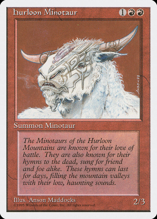 Hurloon Minotaur: Fourth Edition