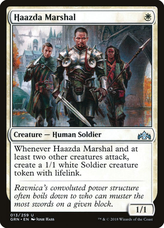 Haazda Marshal - (Foil): Guilds of Ravnica