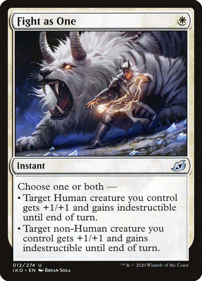 Fight as One - (Foil): Ikoria: Lair of Behemoths