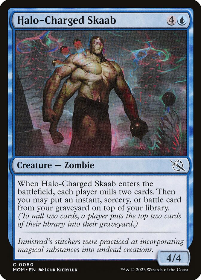 Halo-Charged Skaab - (Foil): March of the Machine