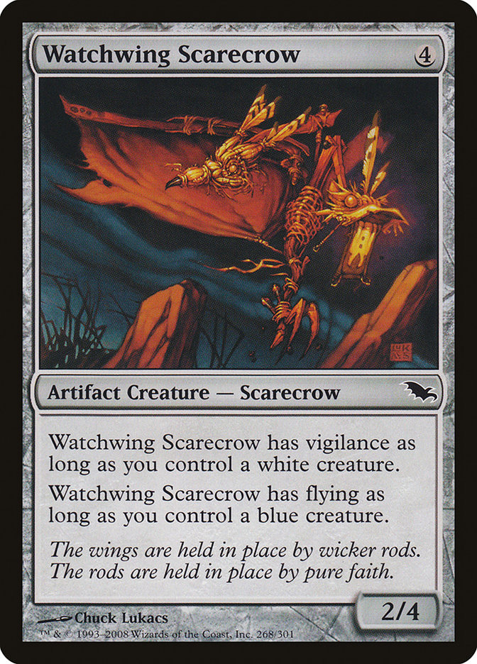 Watchwing Scarecrow - (Foil): Shadowmoor