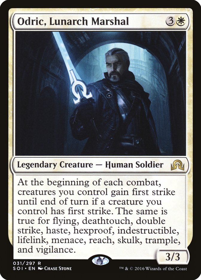 Odric, Lunarch Marshal - (Foil): Shadows over Innistrad