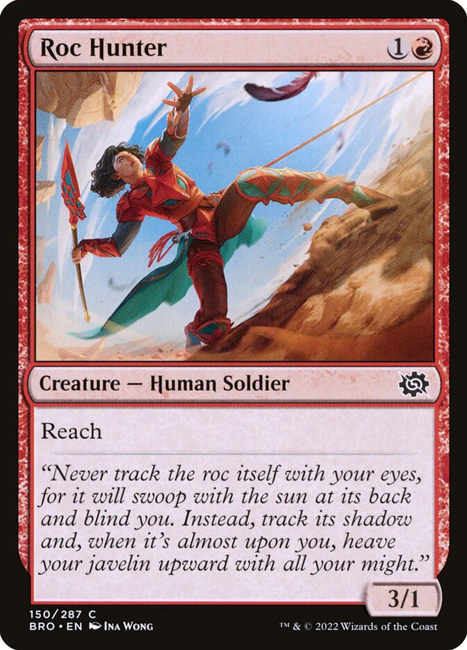 Roc Hunter - (Foil): The Brothers' War